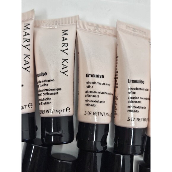 Mary Kay Timewise Microdermabrasion Refine & Replenish Lot Of 5 Mini Sets W/bag - Picture 3 of 5